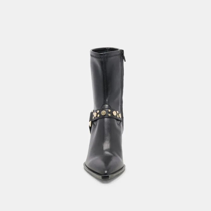 Boots and Booties Women Dolce Vita Arya Stud Boots Black Leather