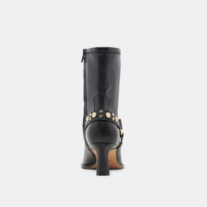Boots and Booties Women Dolce Vita Arya Stud Boots Black Leather