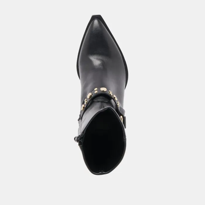 Boots and Booties Women Dolce Vita Arya Stud Boots Black Leather