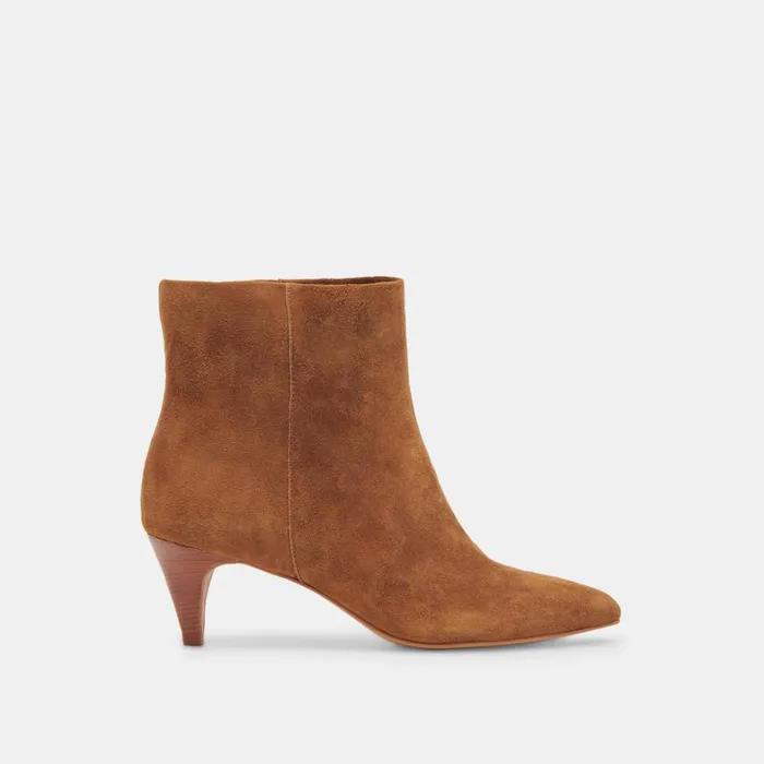 Boots and Booties Women Dolce Vita Dee Booties Brown Suede