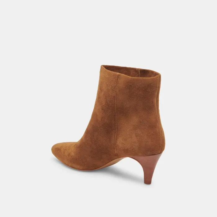 Boots and Booties Women Dolce Vita Dee Booties Brown Suede