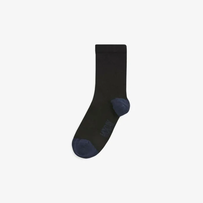 Clarks Kids Unisex Days Of The Week Socks Size 12535 Black Kids Socks and Tights