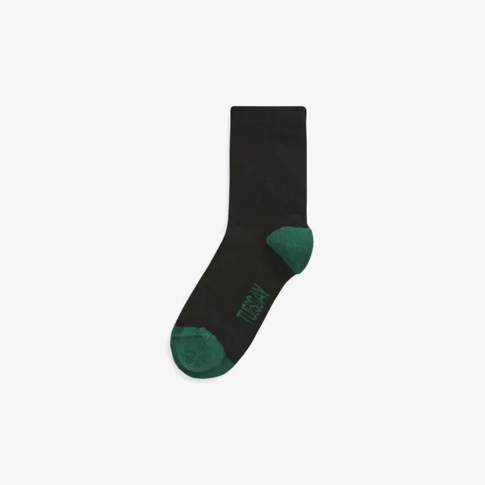 Clarks Kids Unisex Days Of The Week Socks Size 12535 Black Kids Socks and Tights