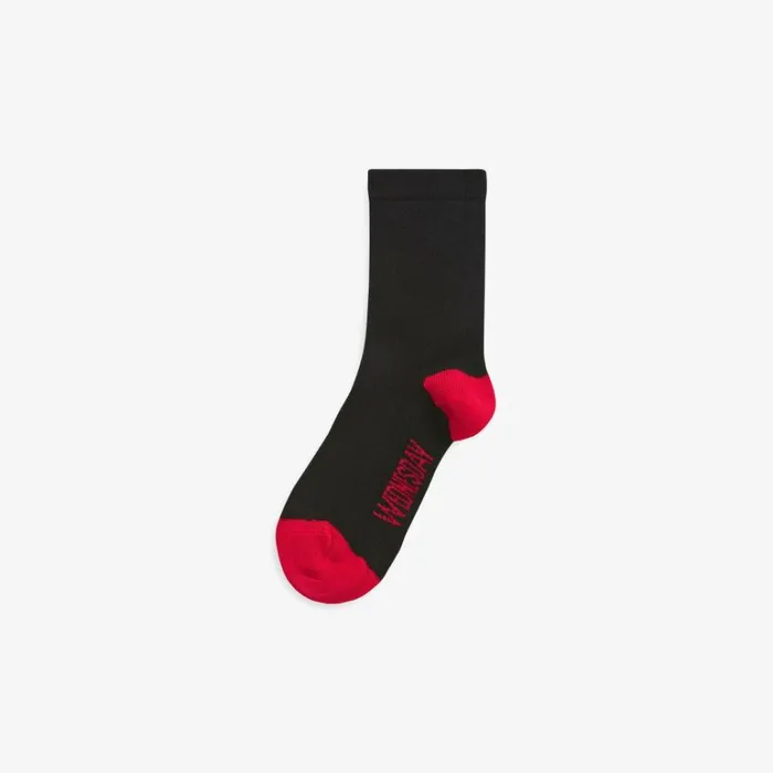 Clarks Kids Unisex Days Of The Week Socks Size 12535 Black Kids Socks and Tights