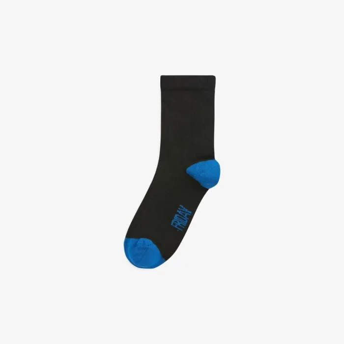 Clarks Kids Unisex Days Of The Week Socks Size 12535 Black Kids Socks and Tights