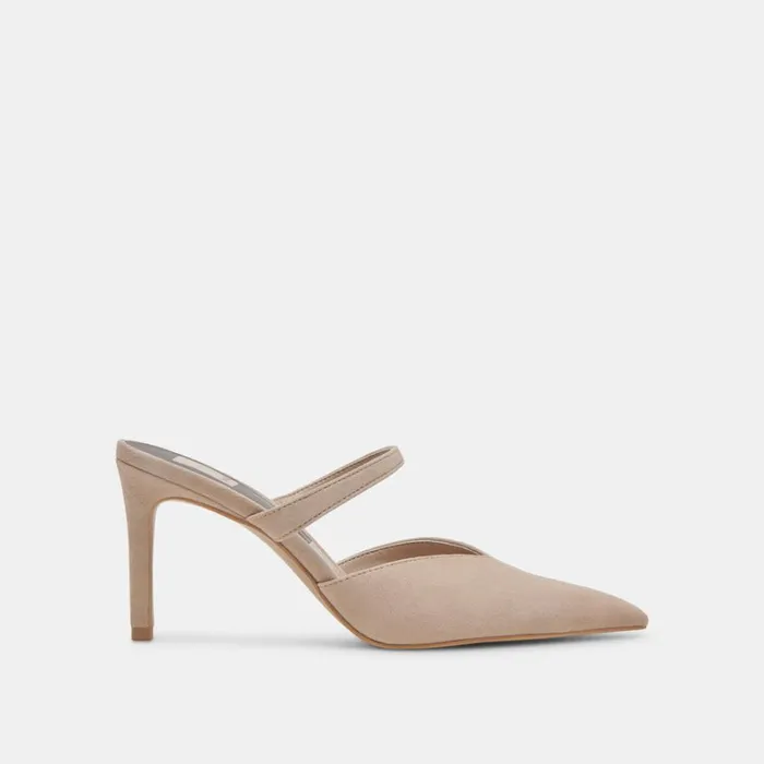 Heels Women Dolce Vita Kanika Heels Taupe Suede