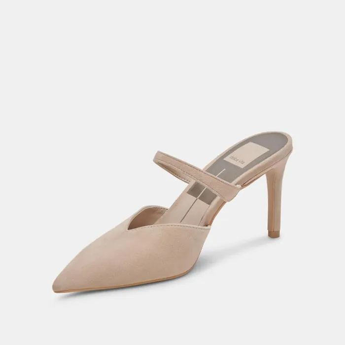Heels Women Dolce Vita Kanika Heels Taupe Suede