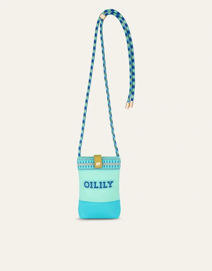 Oilily Mobile Holders Bags Milas Mobile Holder Color Block Tonalwaterfall