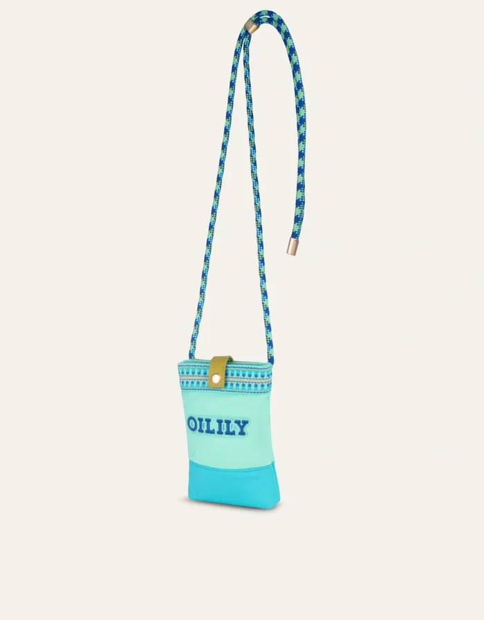 Oilily Mobile Holders Bags Milas Mobile Holder Color Block Tonalwaterfall Oilily Mobile Holders Bags Milas Mobile Holder Color Block Tonalwaterfall