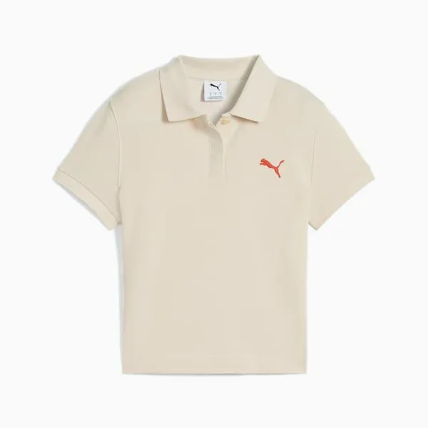 Puma TShirts and Tops Premium Essentials 039s Polo Alpine Snow 8211 Women