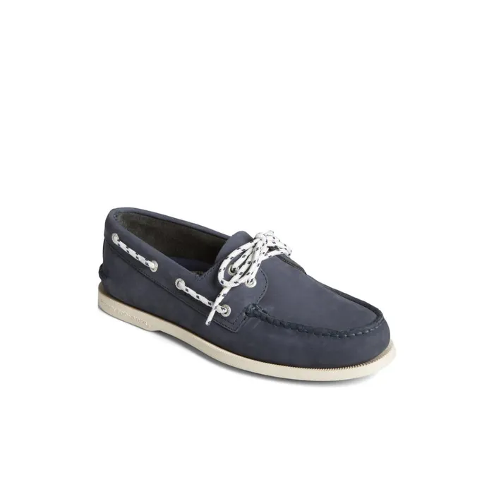 Sperry Boat Shoes Authentic Original Nautical Nubuck Boat Shoe Navy 8211 Men