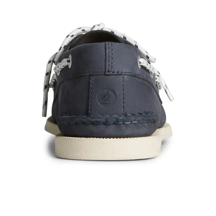Sperry Boat Shoes Authentic Original Nautical Nubuck Boat Shoe Navy 8211 Men