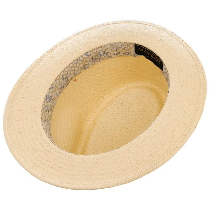 WomenMen Maleo Trilby Straw Hat Nature Mayser Trilby Hats WomenMen Maleo Trilby Straw Hat Nature Mayser Trilby Hats