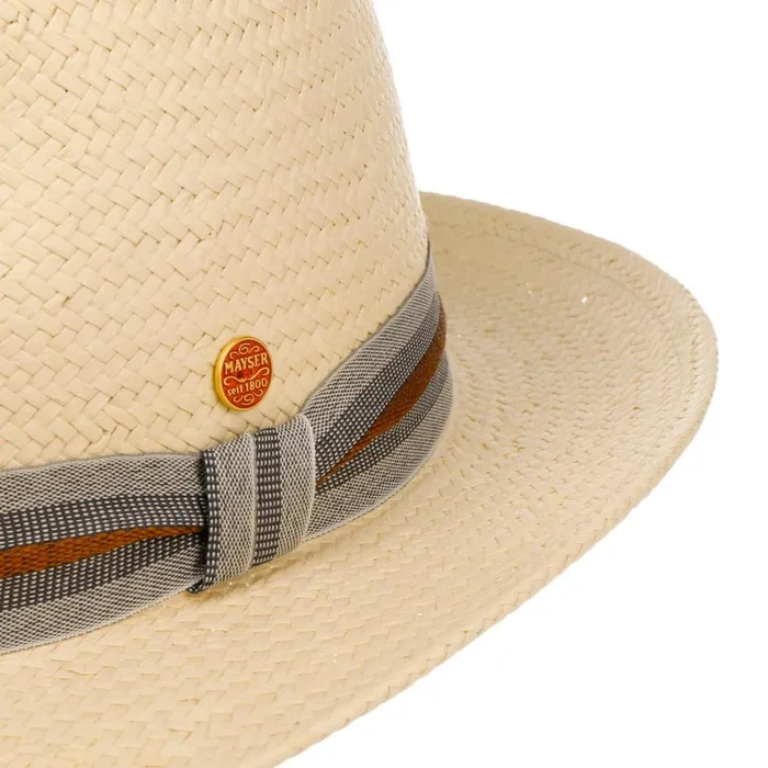 WomenMen Maleo Trilby Straw Hat Nature Mayser Trilby Hats WomenMen Maleo Trilby Straw Hat Nature Mayser Trilby Hats