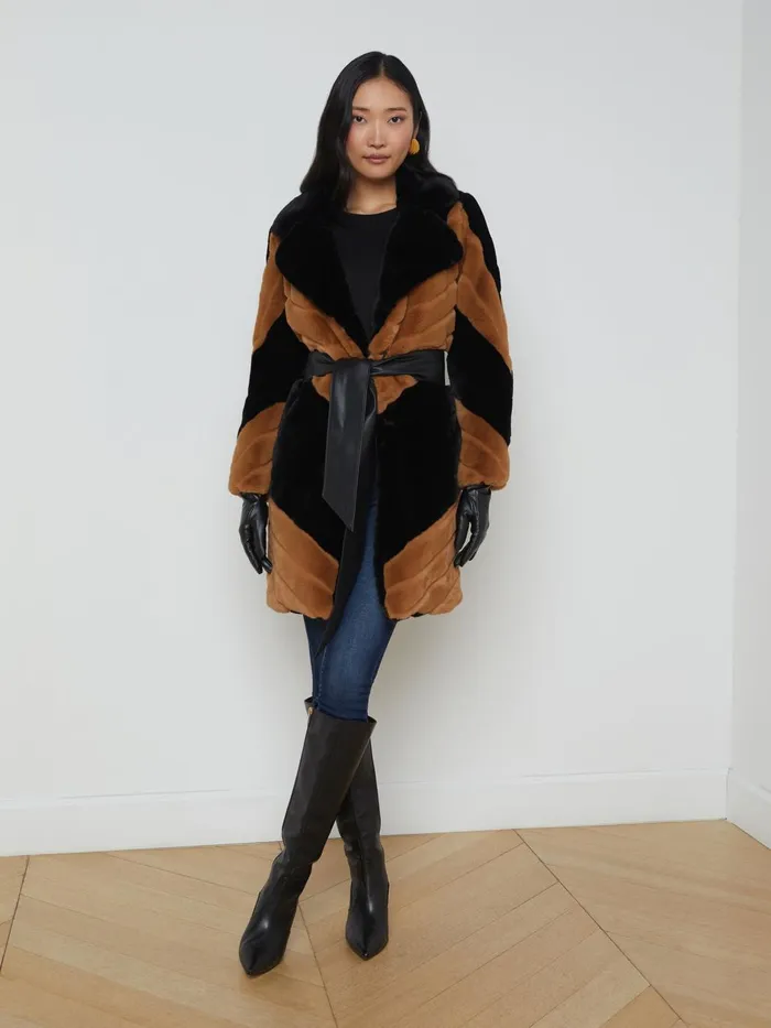Zoya Coat Blackbiscotti Women L039Agence Outerwear Zoya Coat Blackbiscotti Women L039Agence Outerwear