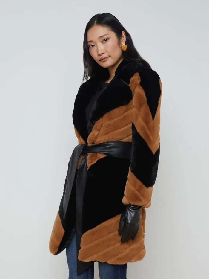 Zoya Coat Blackbiscotti Women L039Agence Outerwear Zoya Coat Blackbiscotti Women L039Agence Outerwear