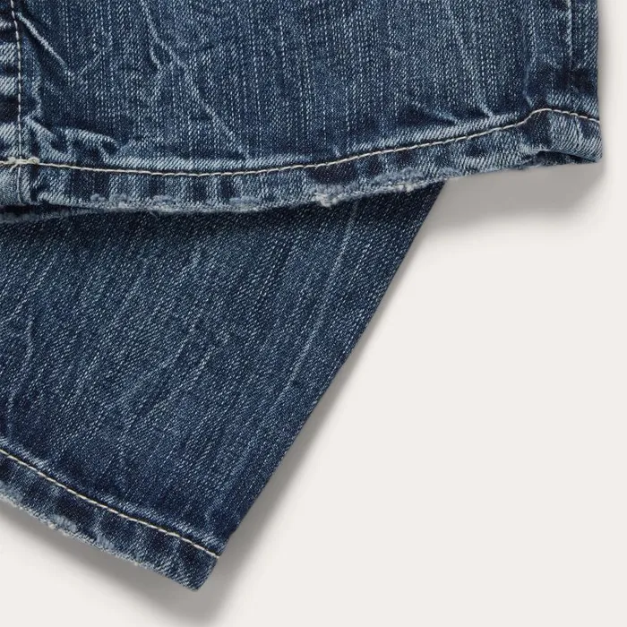 1520 Fit Standard Straight Leg Jean Blue Men Stetson Boot Cut