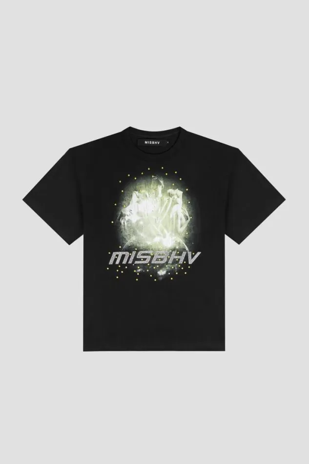 2001 TShirt Black WomenMen MISBHV TShirts