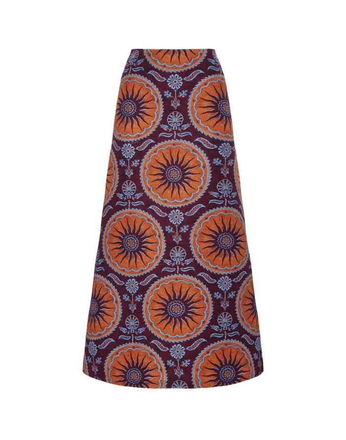 ALong Skirt Sovereign Purple Women La Double J Skirts ALong Skirt Sovereign Purple Women La Double J Skirts