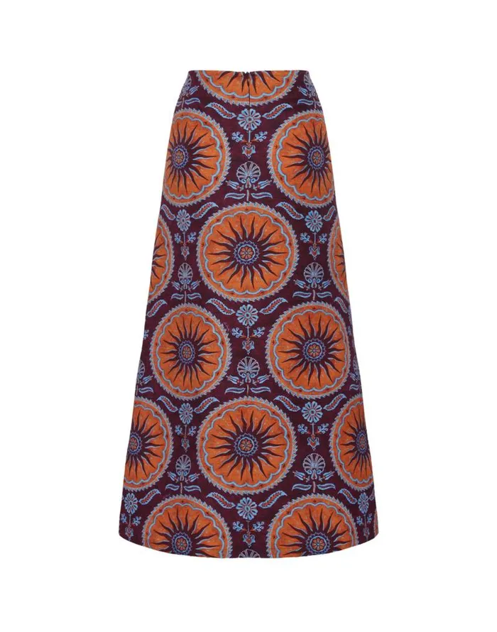 ALong Skirt Sovereign Purple Women La Double J Skirts ALong Skirt Sovereign Purple Women La Double J Skirts