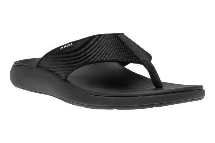 ABEO Alpha Metatarsal Black Mens Abeo Sandals