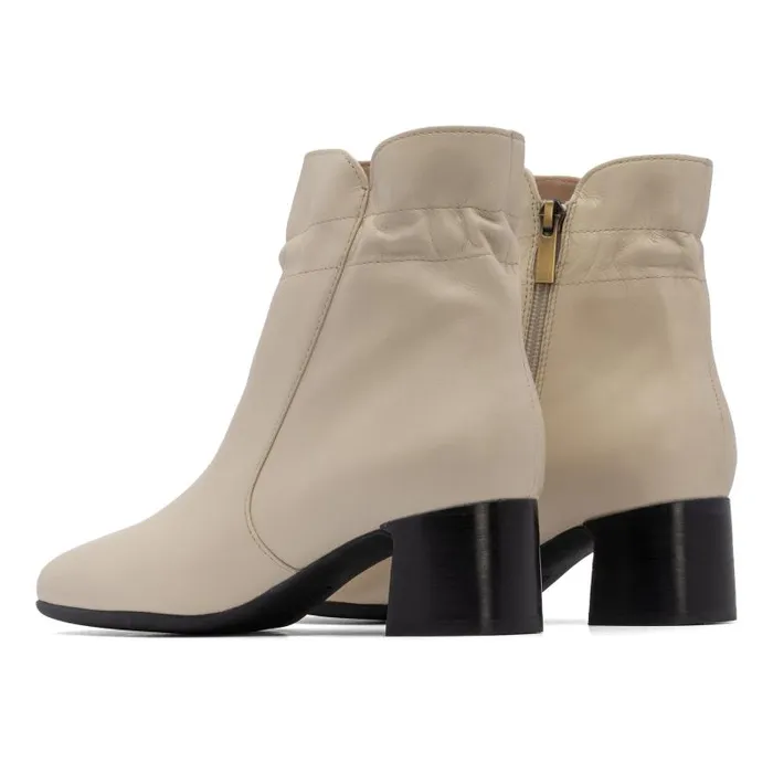ABEO Avenue Mid Metatarsal Beige Womens Abeo Boots