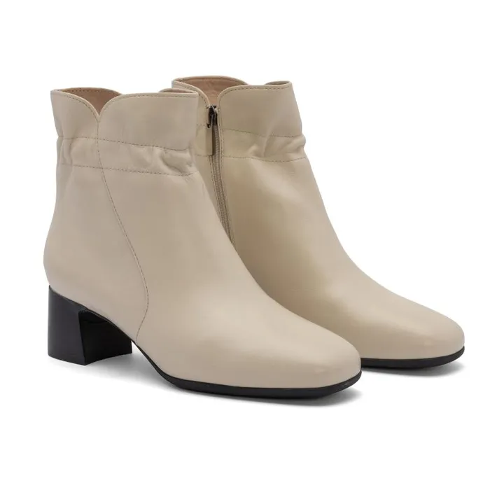 ABEO Avenue Mid Metatarsal Beige Womens Abeo Boots