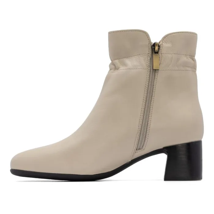 ABEO Avenue Mid Metatarsal Beige Womens Abeo Boots