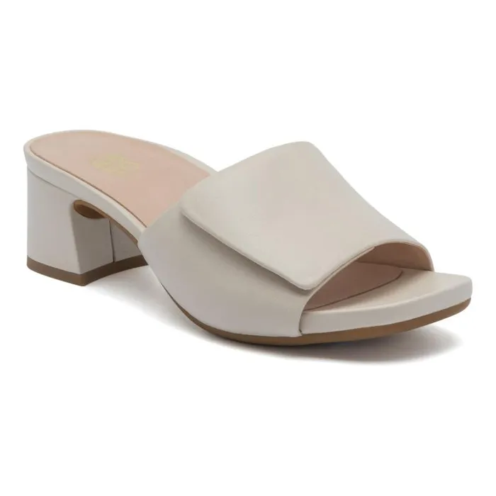 ABEO Avenue Slide Metatarsal White Womens Abeo Dress