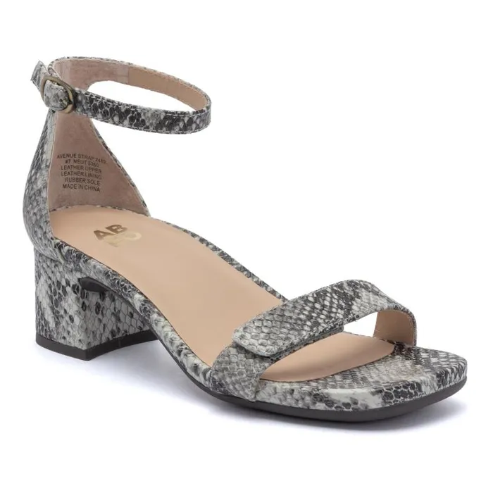 ABEO Avenue Strap Animal Print Womens Abeo Dress