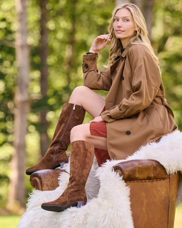 ABEO Avenue Tall Metatarsal Brown Womens Abeo Boots