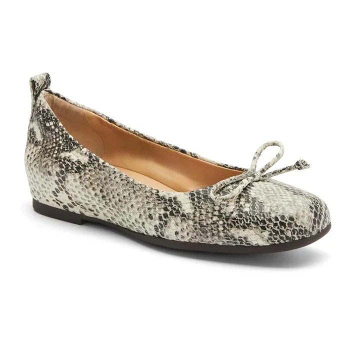 ABEO Cadence Bow Metatarsal Animal Print Womens Abeo Dress