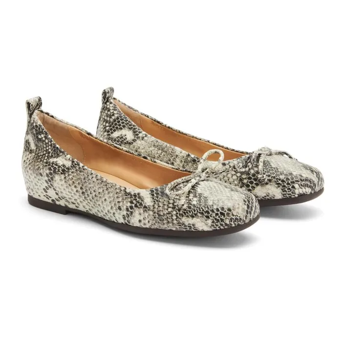 ABEO Cadence Bow Metatarsal Animal Print Womens Abeo Dress