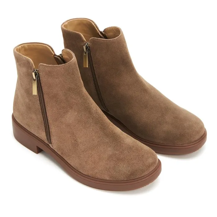 ABEO Compass Zip Metatarsal Brown Womens Abeo Boots