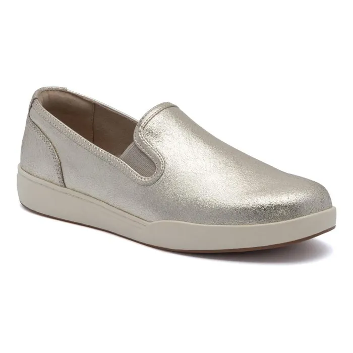 ABEO Encore Slip On Metatarsal Gold Womens Abeo Sneakers