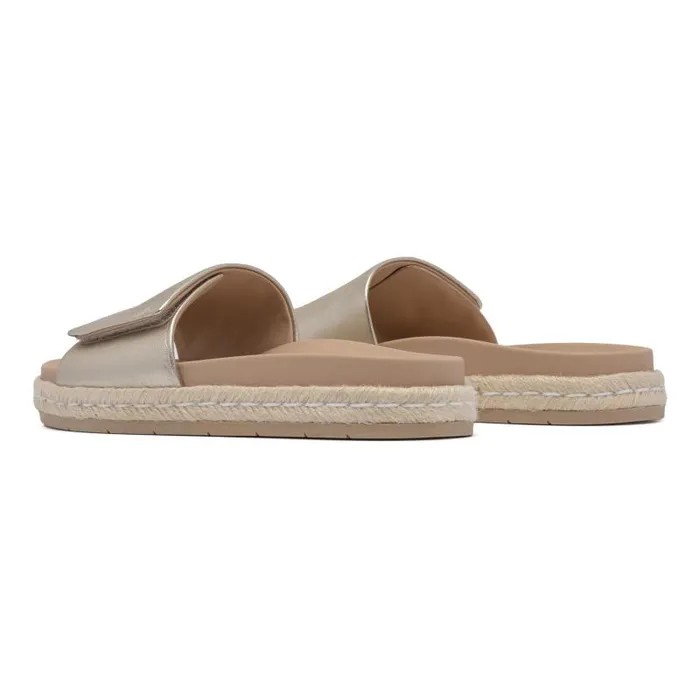 ABEO Isle Slide Metatarsal Gold Womens Abeo Sandals