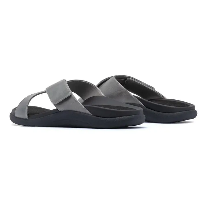 ABEO Laguna Slide Silver Womens Abeo Sandals