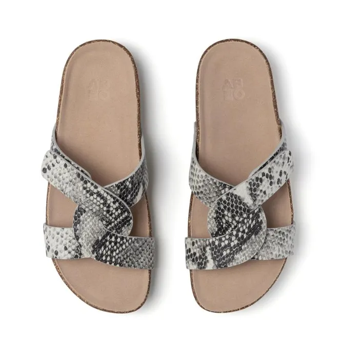 ABEO Lanai Slide Animal Print Womens Abeo Sandals