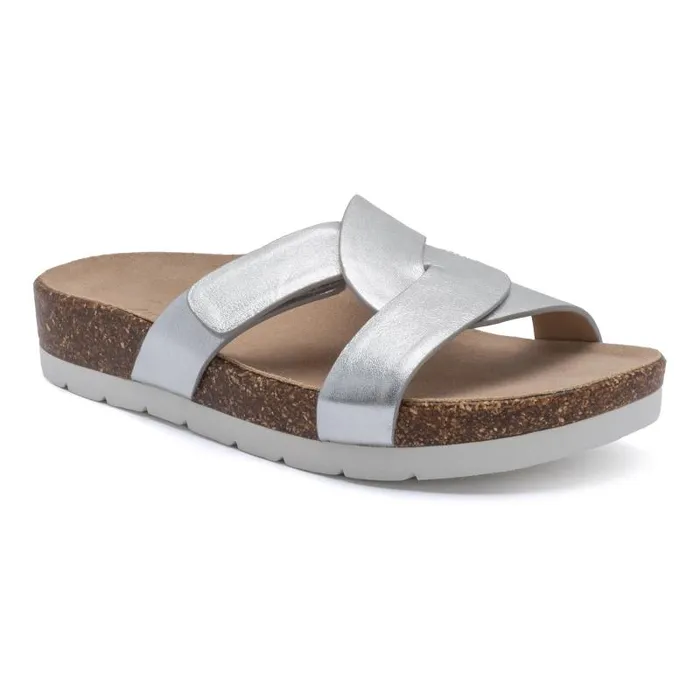 ABEO Lanai Slide Grey Womens Abeo Sandals