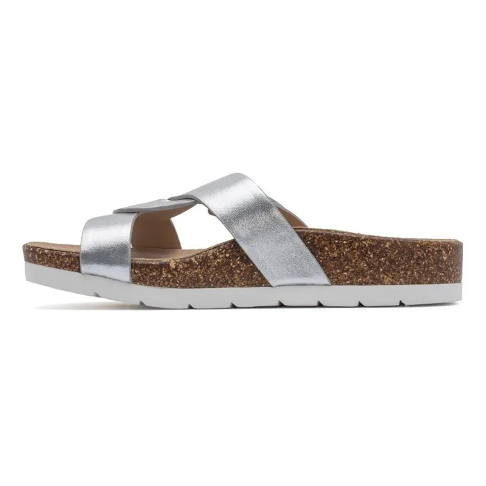 ABEO Lanai Slide Grey Womens Abeo Sandals