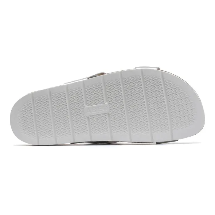 ABEO Lanai Slide Grey Womens Abeo Sandals