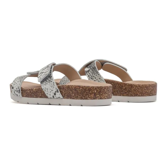 ABEO Lanai Slide Metatarsal Animal Print Womens Abeo Sandals