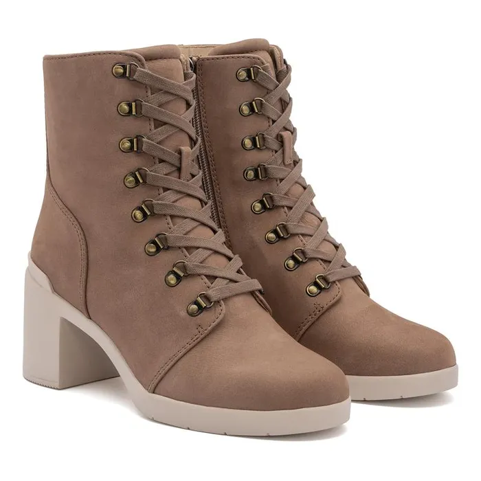 ABEO Metropolis Lace Tan Womens Abeo Boots