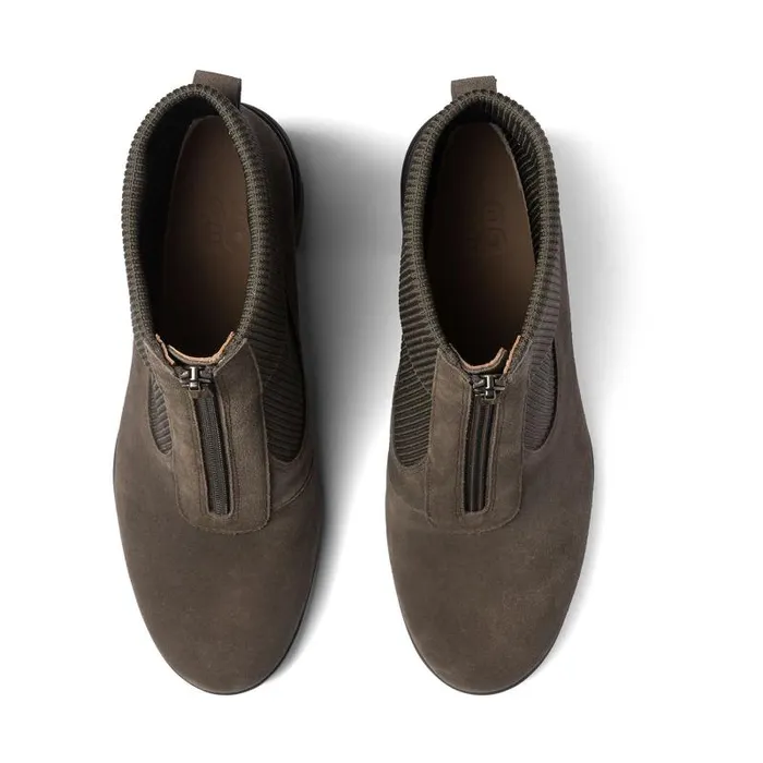 ABEO Metropolis Zip Metatarsal Brown Womens Abeo Boots