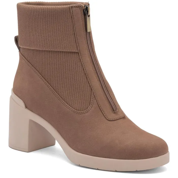 ABEO Metropolis Zip Tan Womens Abeo Boots