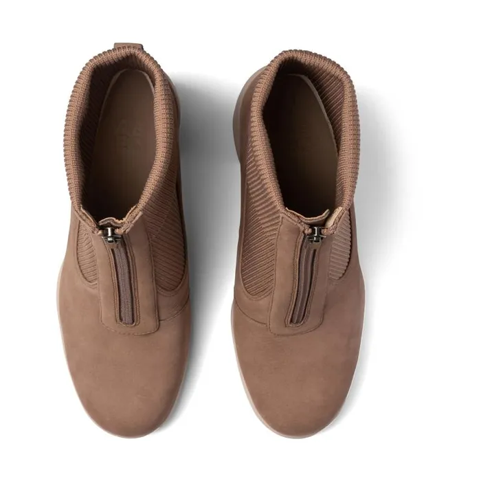ABEO Metropolis Zip Tan Womens Abeo Boots
