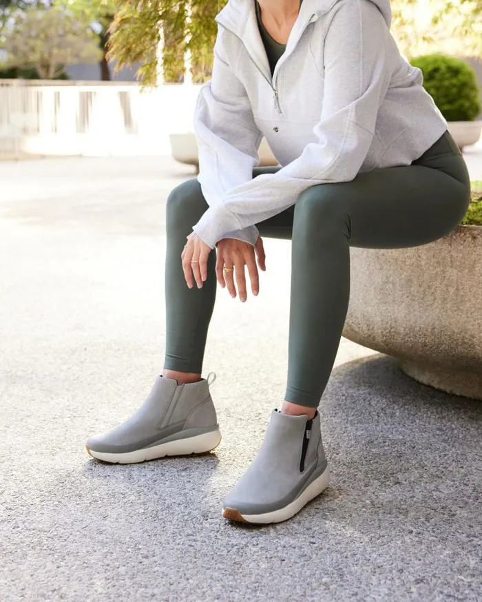 ABEO MXV Shift Zip Grey Womens Abeo Boots