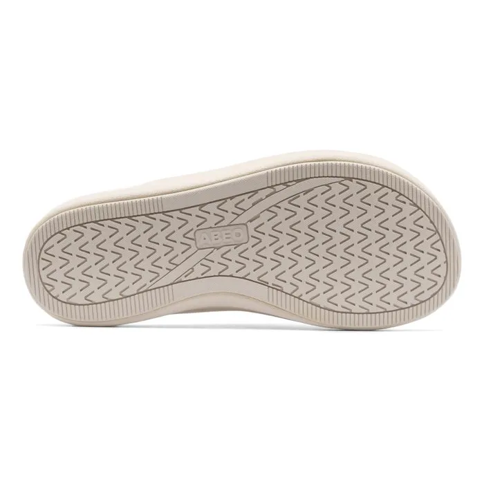 ABEO Paseo Slide Beige Womens Abeo Sandals