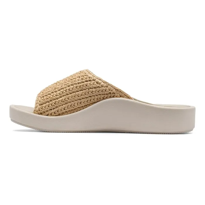 ABEO Paseo Slide Beige Womens Abeo Sandals