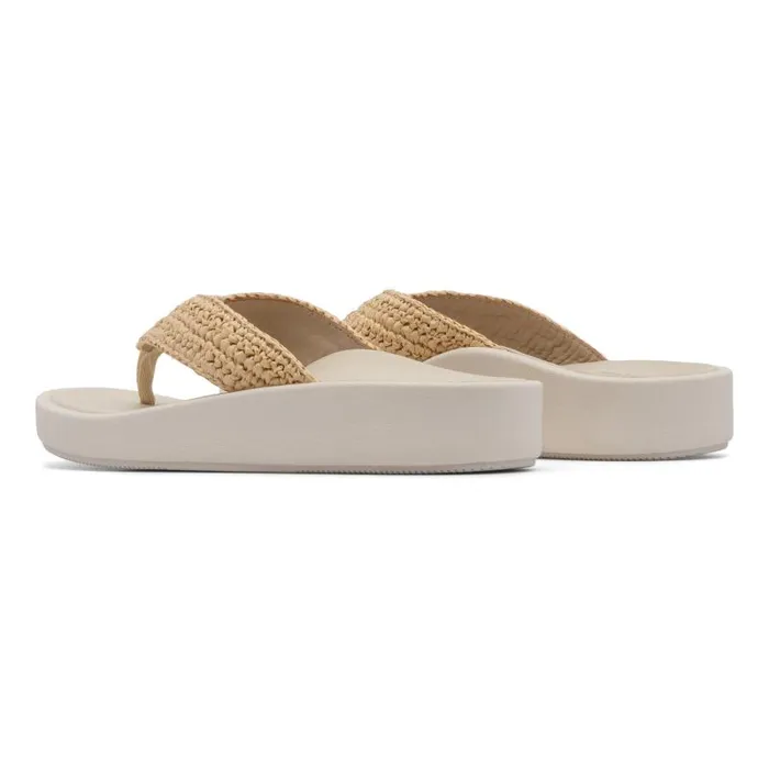 ABEO Paseo Thong Sandal Metatarsal Beige Womens Abeo Sandals